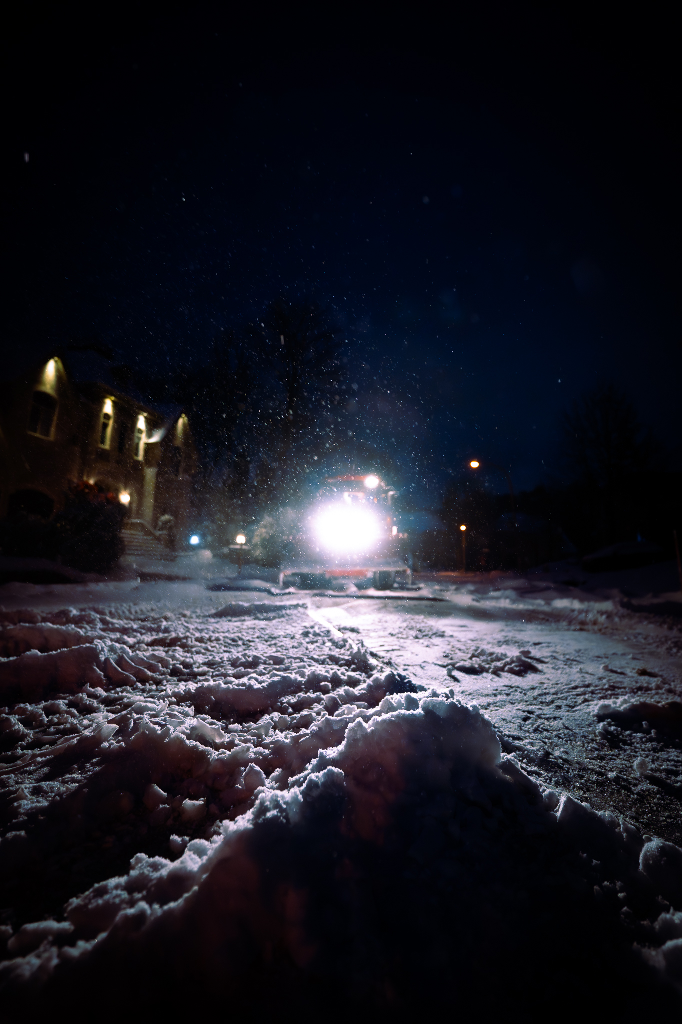 Op&eacute;ration de d&eacute;neigement de nuit